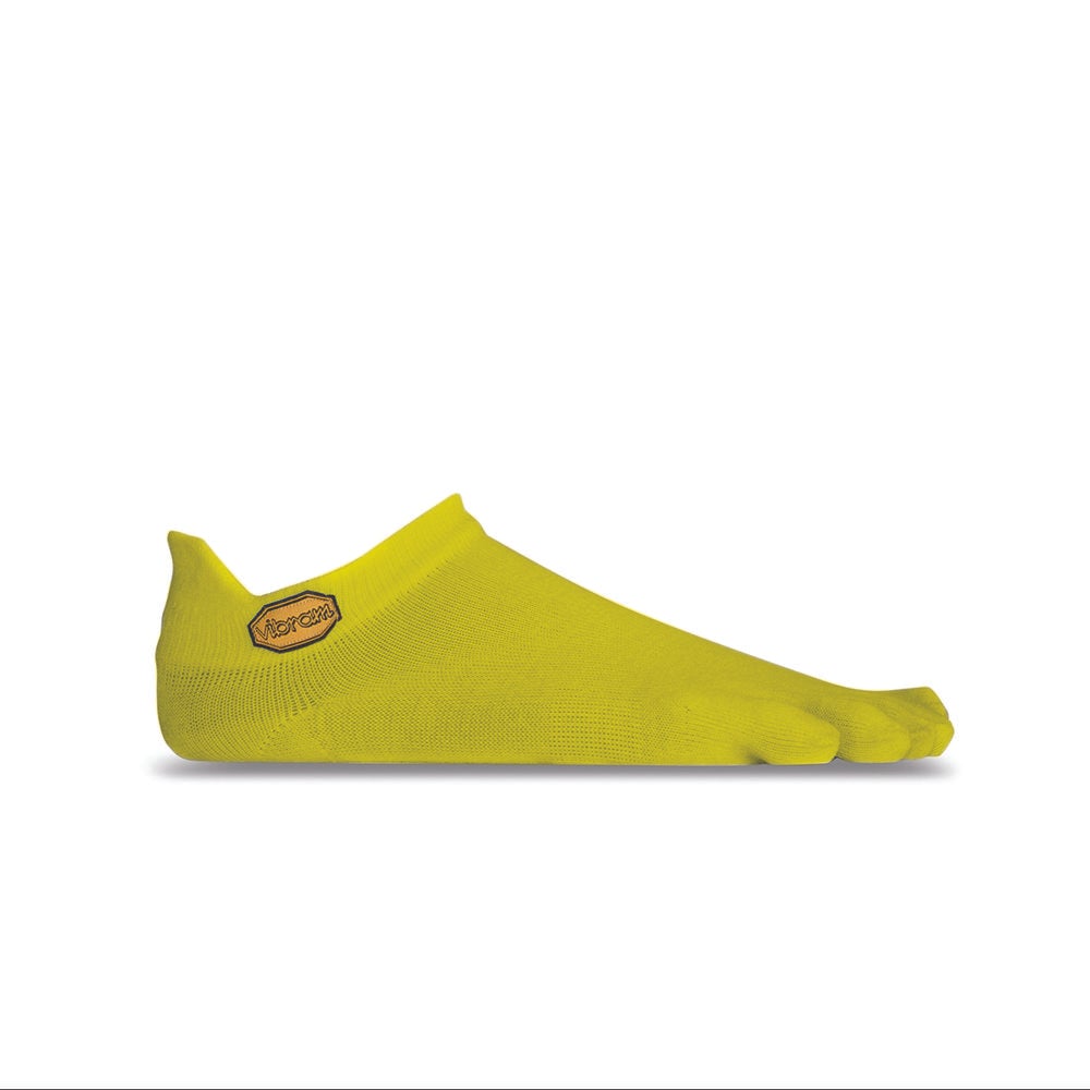 Vibram Full Cover Socks - No Show Yellow-Vibram Socks-Pro Sports