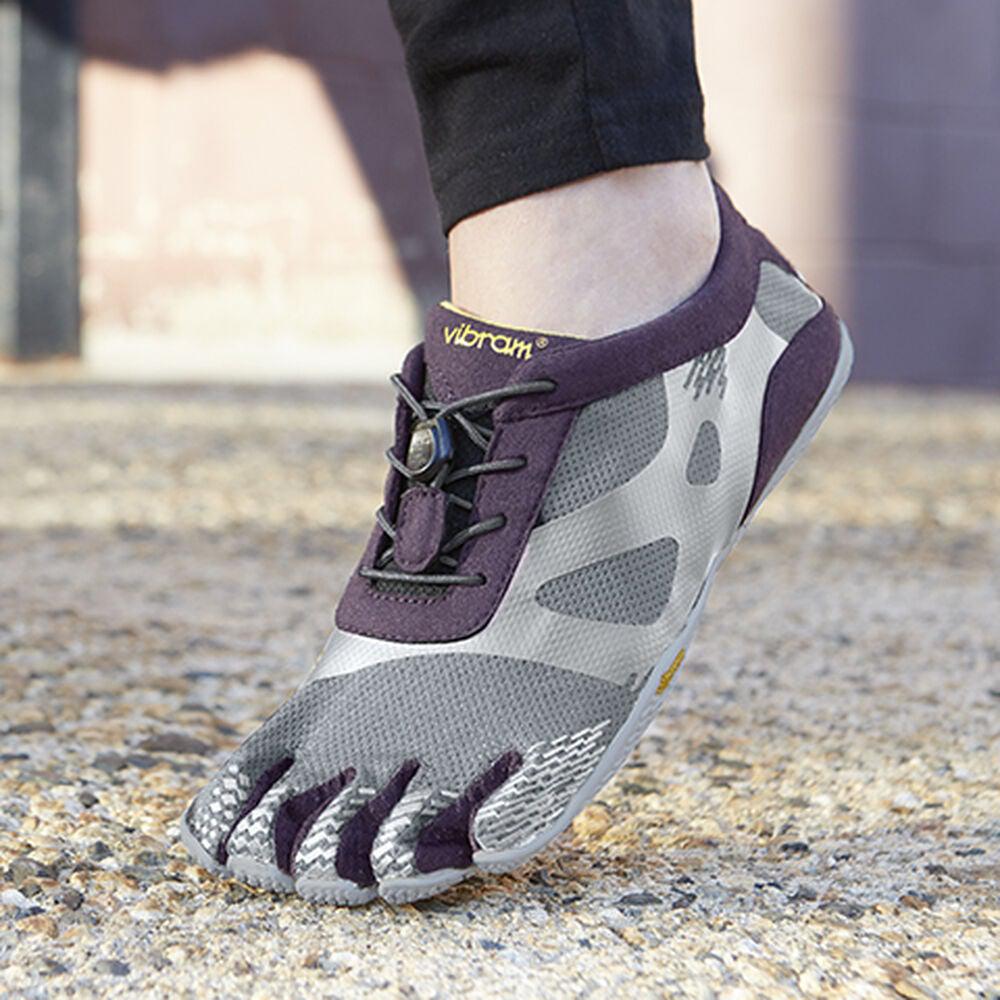 Vibram KSOEVO 5本指の靴 Grey/Purple 25cm Vibram KSO EVO Woman - Grey/Purple