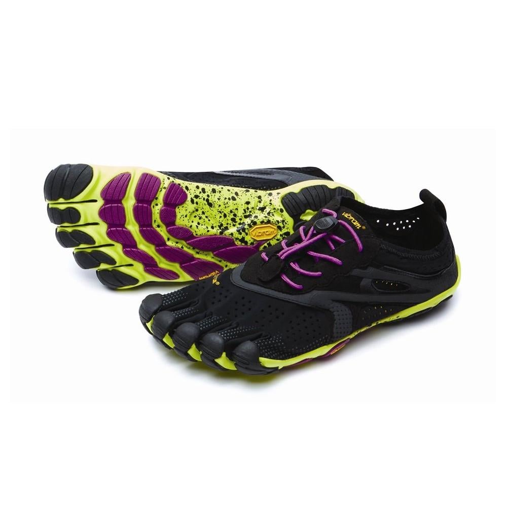 Vibram V-Run for Women - Black/Yellow/Purple-Vibram V-Run-Pro Sports