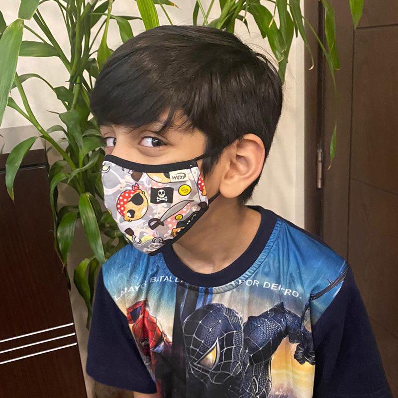 WDX Reusable Hygienic Mask for Kids - Cool Camouflage-Mask-Pro Sports