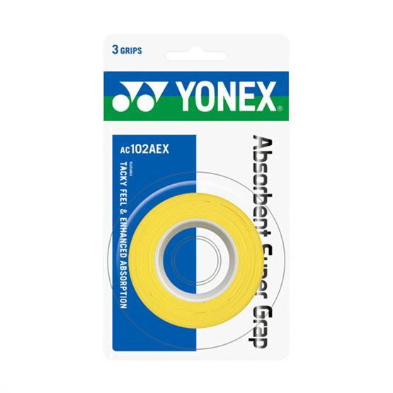 Yonex AC102AEX Absorbent Super Grap (3 wraps)-Badminton Accessories-Pro Sports