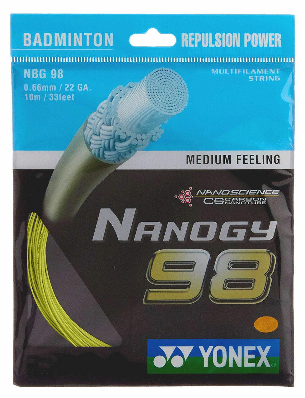 Yonex NBG 98 - Nanogy - Medium Feeling-Badminton Strings-Pro Sports